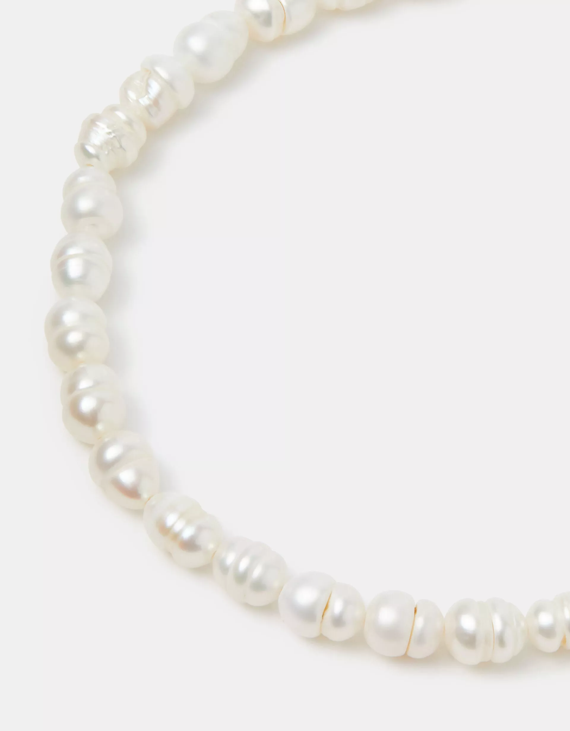 14ct Gold-Plated Pearl Bracelet