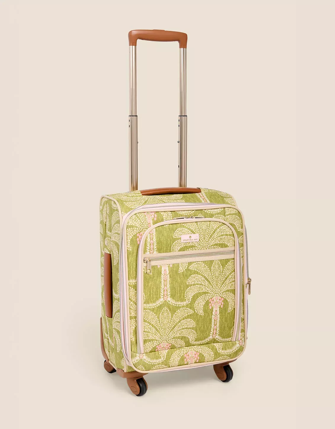 20" Expandable Rolling Suitcase Castillo Green Palms