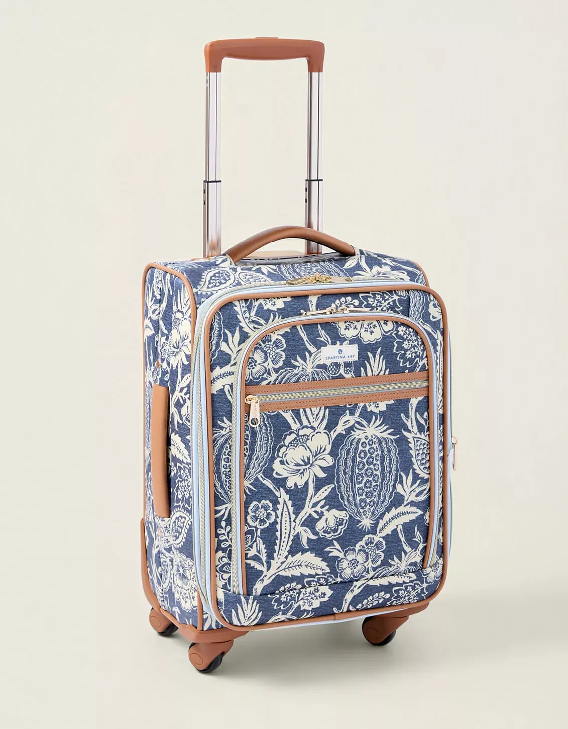 20" Expandable Rolling Suitcase Flagler Blue