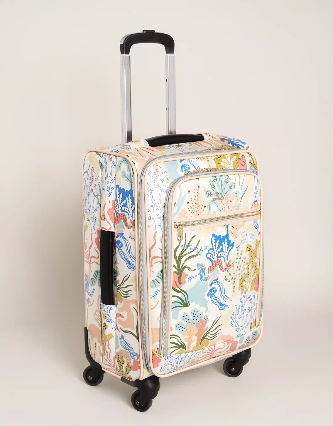 20" Expandable Rolling Suitcase Mermaid Sea