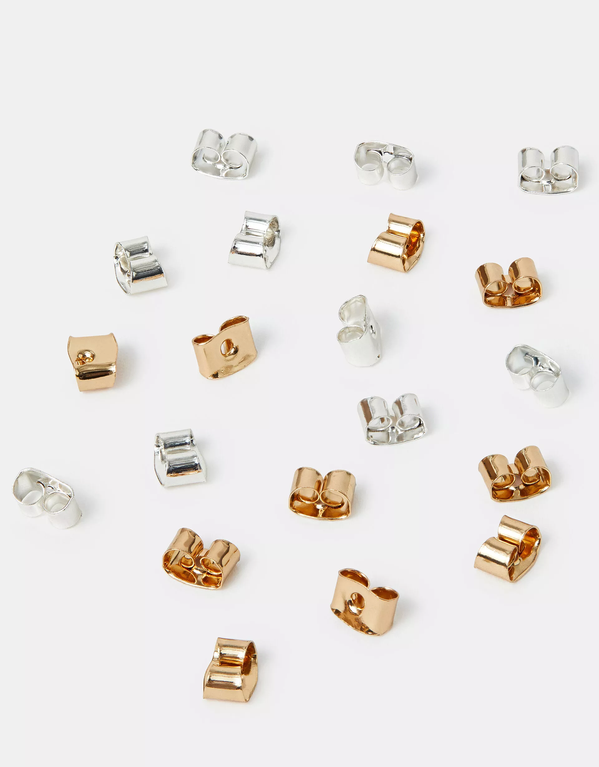 20-Pack Mix Butterfly Earring Backs