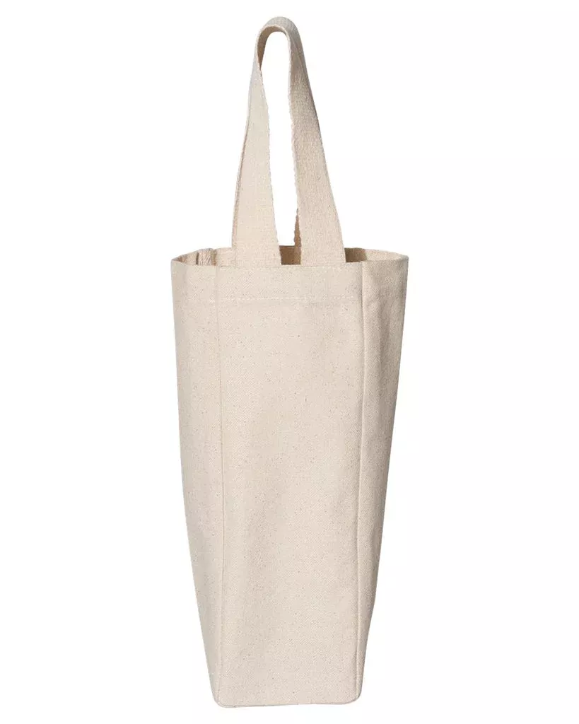 240 ct Canvas Single Wine Tote Bag-By Case