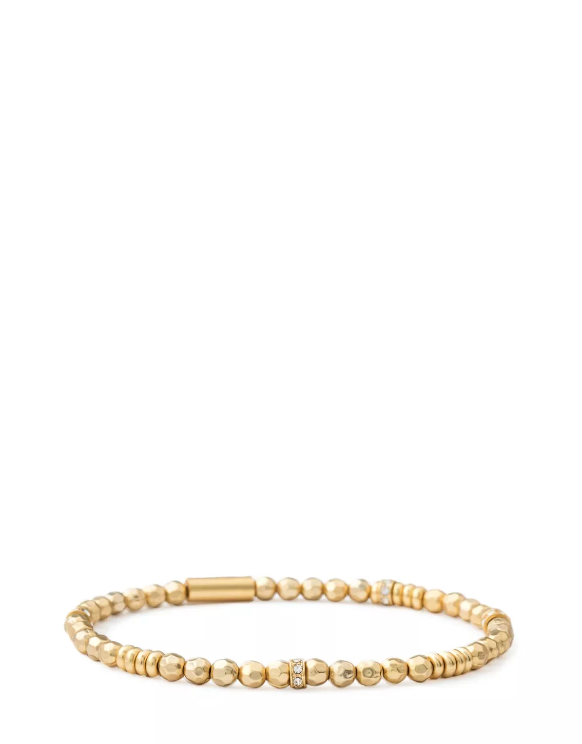 4mm Stretch Bracelet Faceted