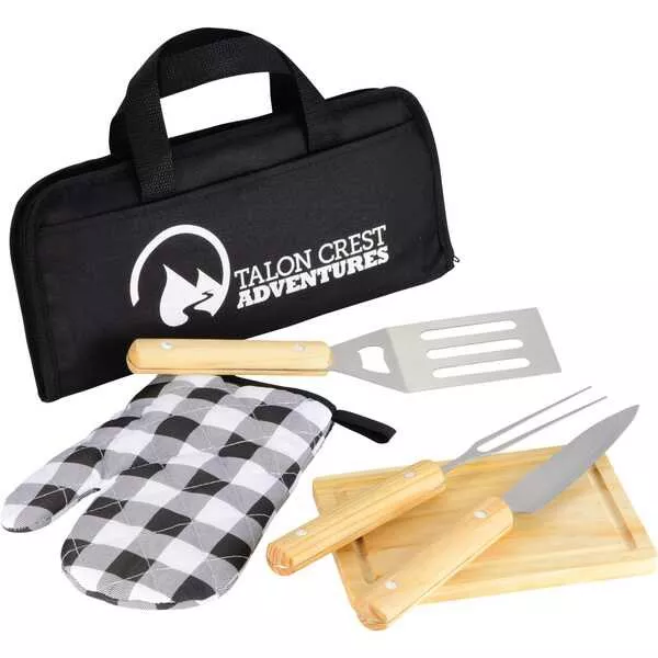 5pc BBQ Set- Black- PCNA 1450-95