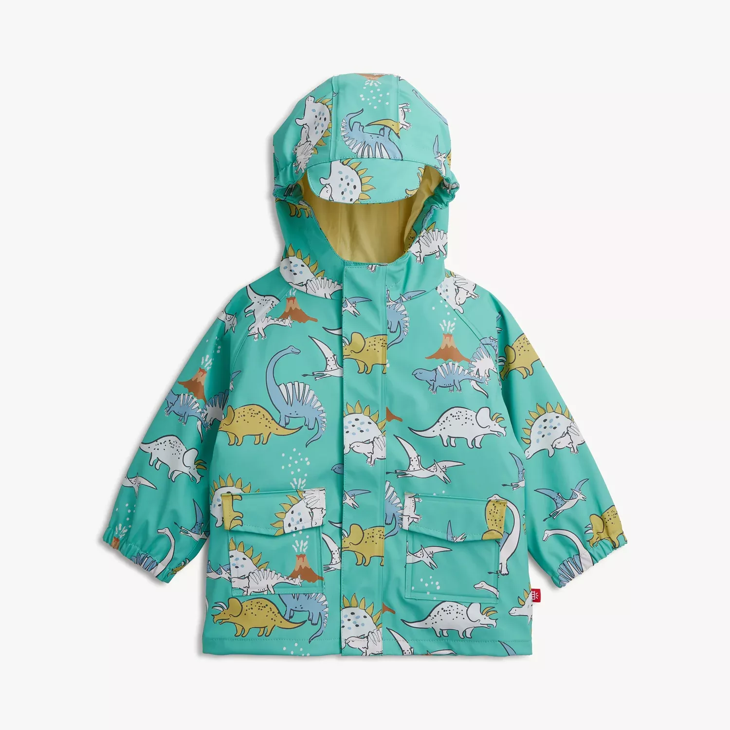 ALL OVER DINO COLOR CHANGING MAGNETIC RAINCOAT