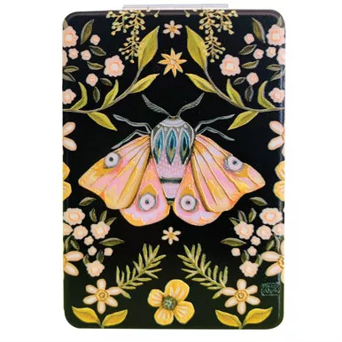 Allen Designs Moth Black Compact Mirror