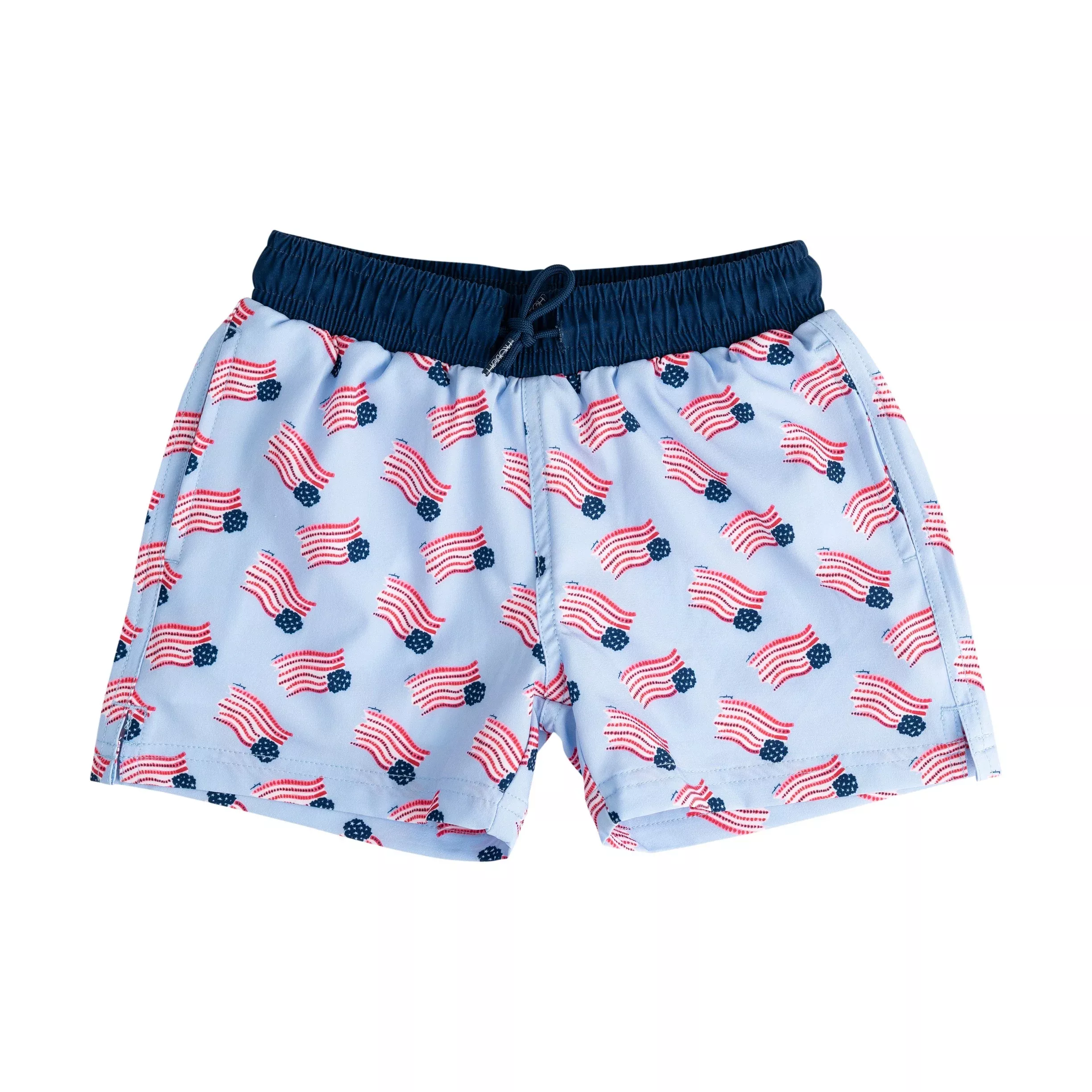 AMERICAN FLAG BOYS' BOOGIE BOARD SWIM TRUNK