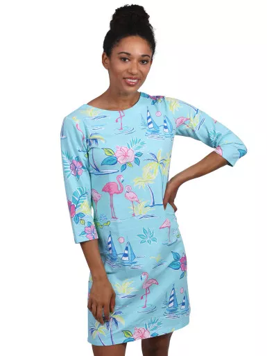 AnaClare Palm Beach Isle Candy Shift Dress