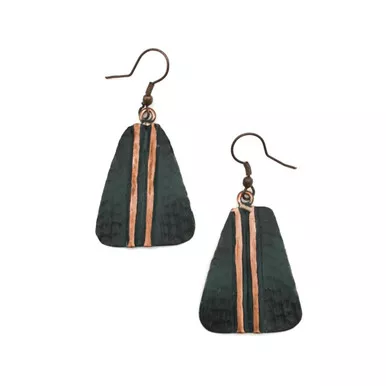 Anju Copper Patina Earrings