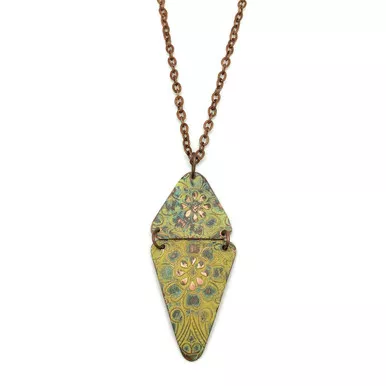 Anju Copper Patina Necklace