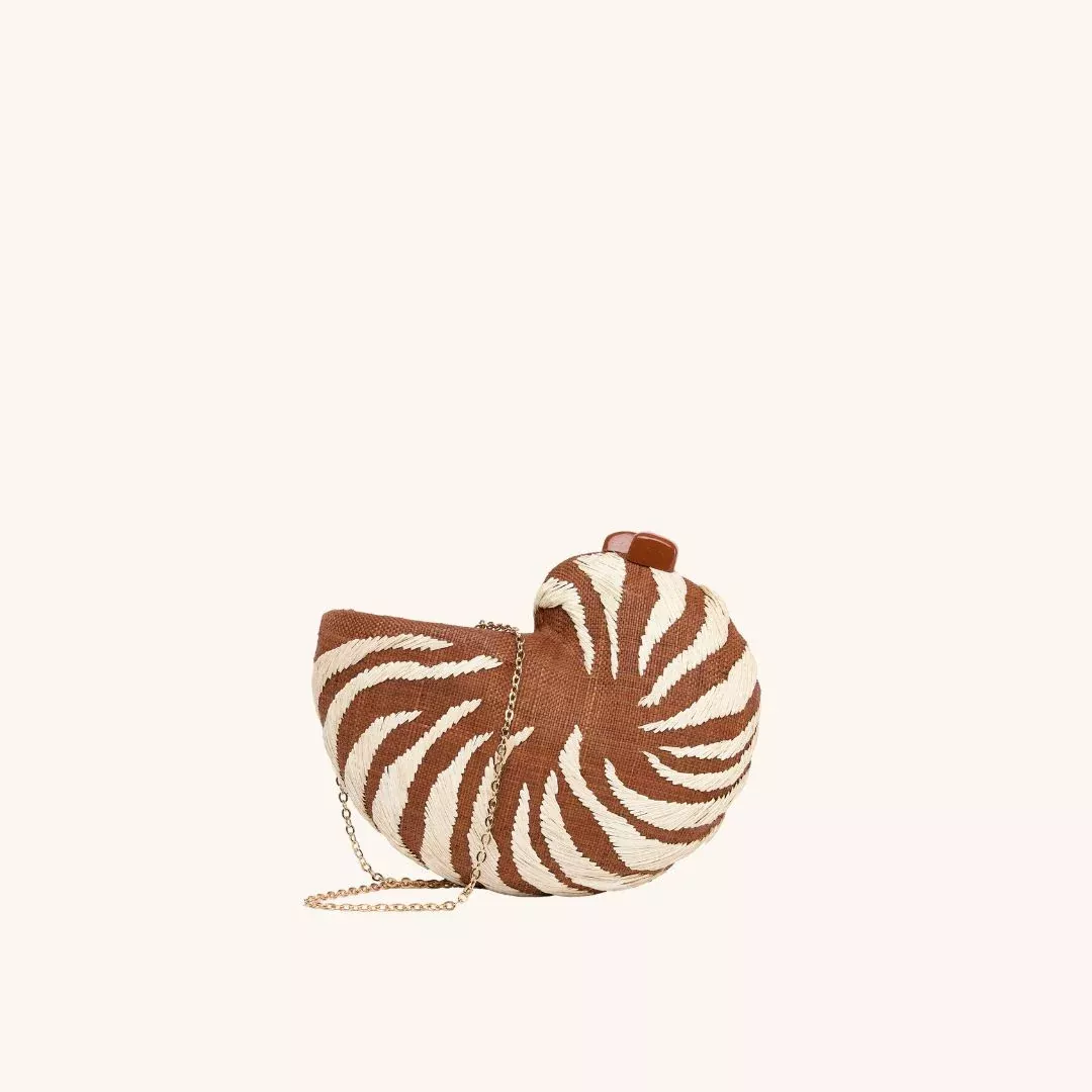 The Anna Clutch - Cocoa