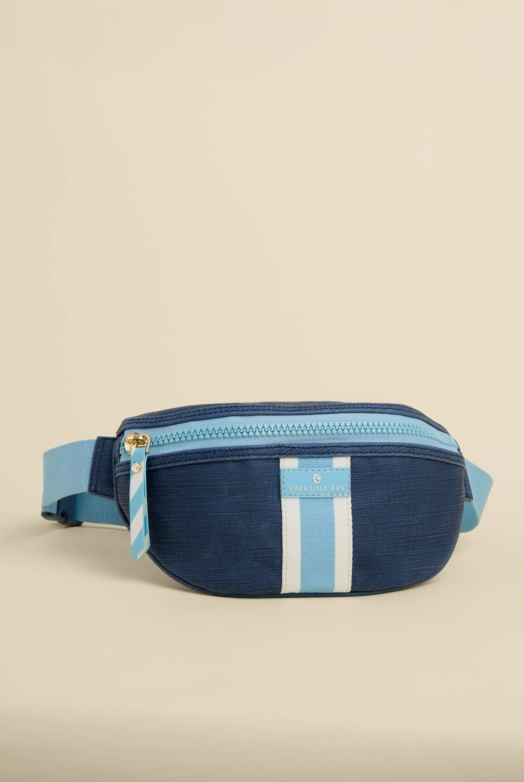 Armada Belt Bag Navy Blue Stripe