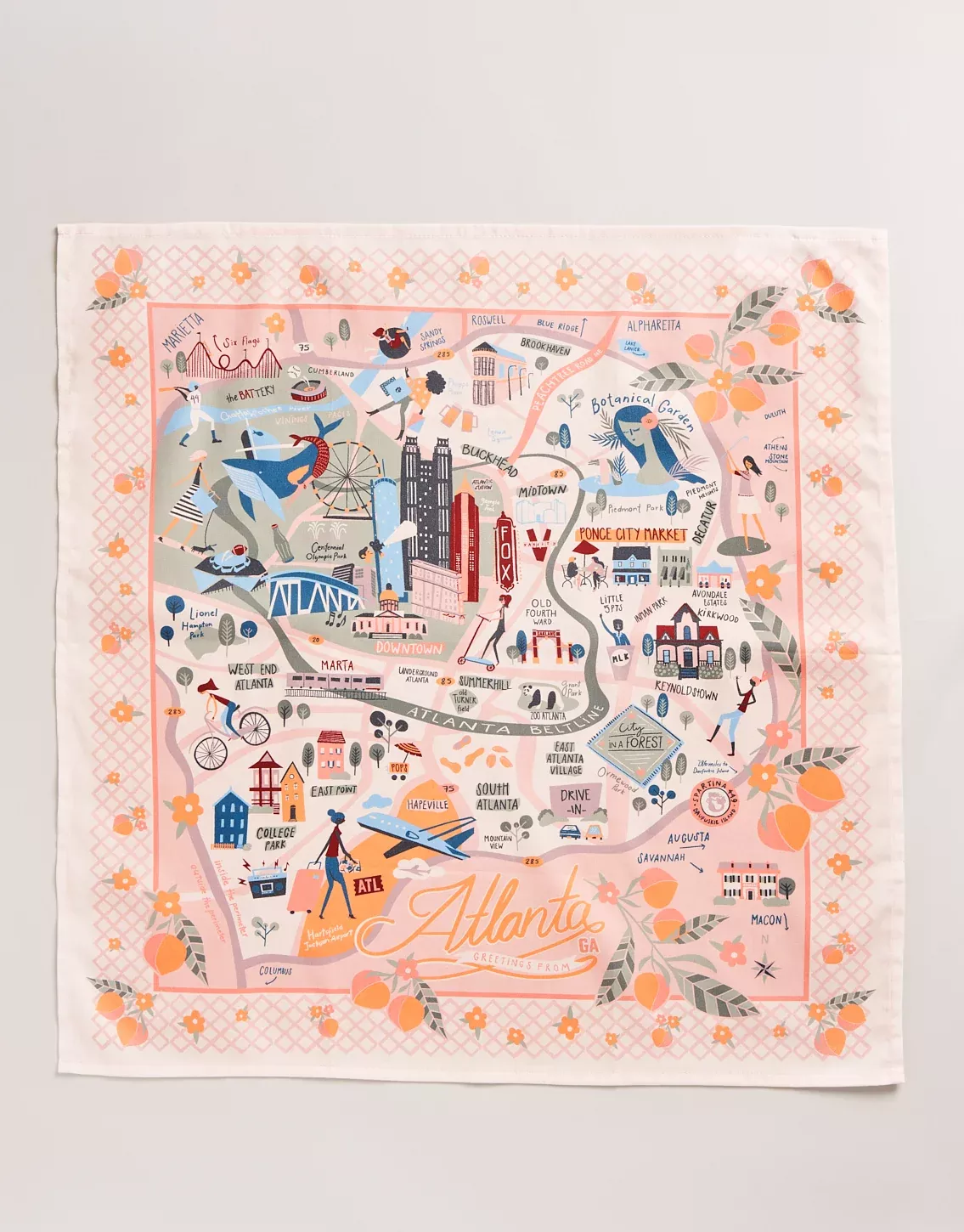 Atlanta Dish Towel