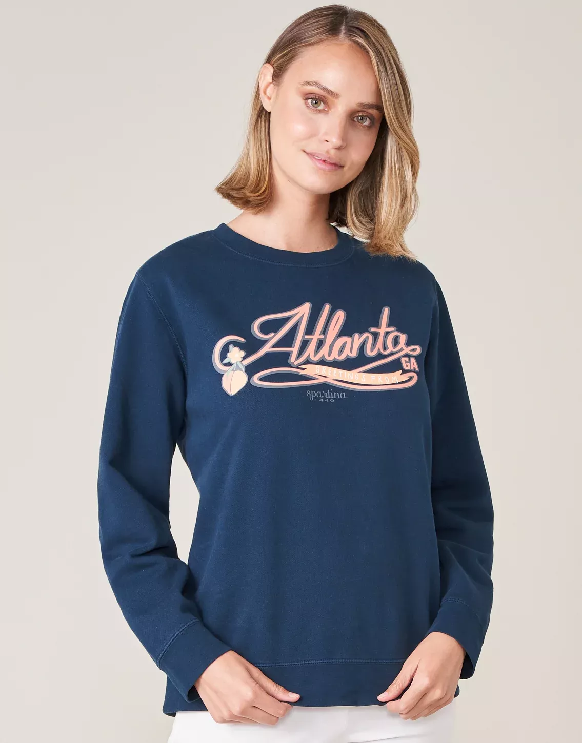 Atlanta Pullover Slate Blue