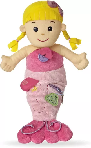 Aurora My Activity Pink Plush Mermaid Doll