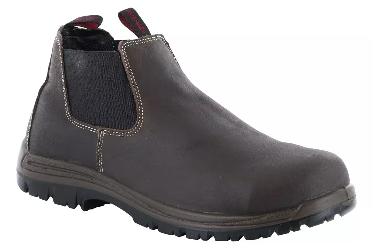 Avenger Foreman Composite Toe Slip On Boot Brown