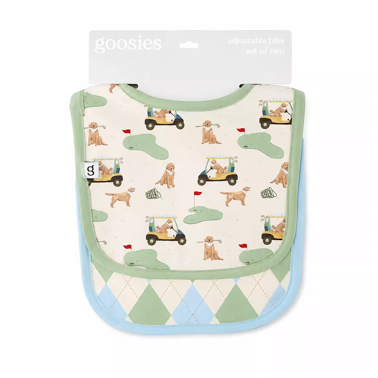 BARKS & BIRDIES BIB SET