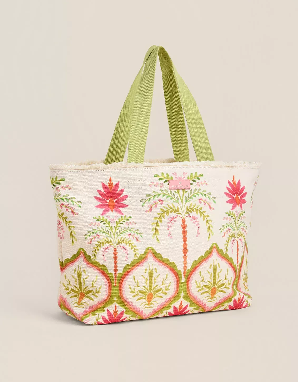 Beach Tote Castillo Floral Palms