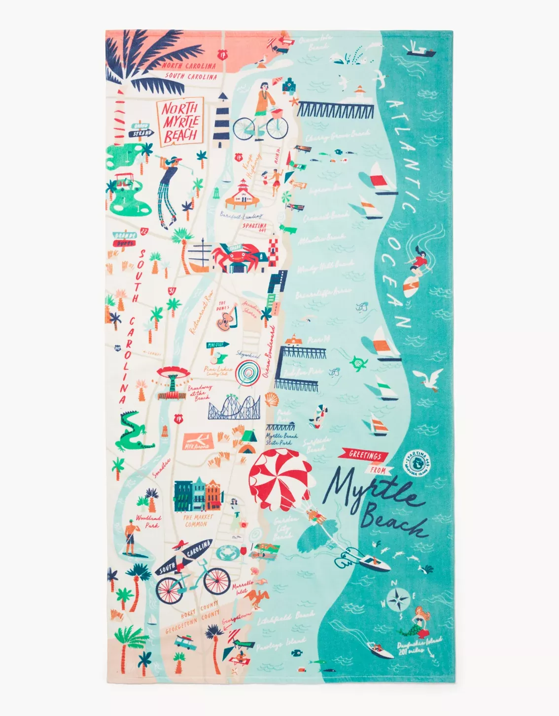 Beach Towel Myrtle Beach