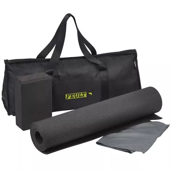 Beginner Yoga Set 3 Piece- Black- PCNA 1631-25