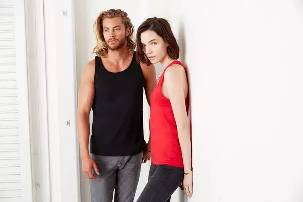 Bella B3480- White- Unisex Jersey Tank Top