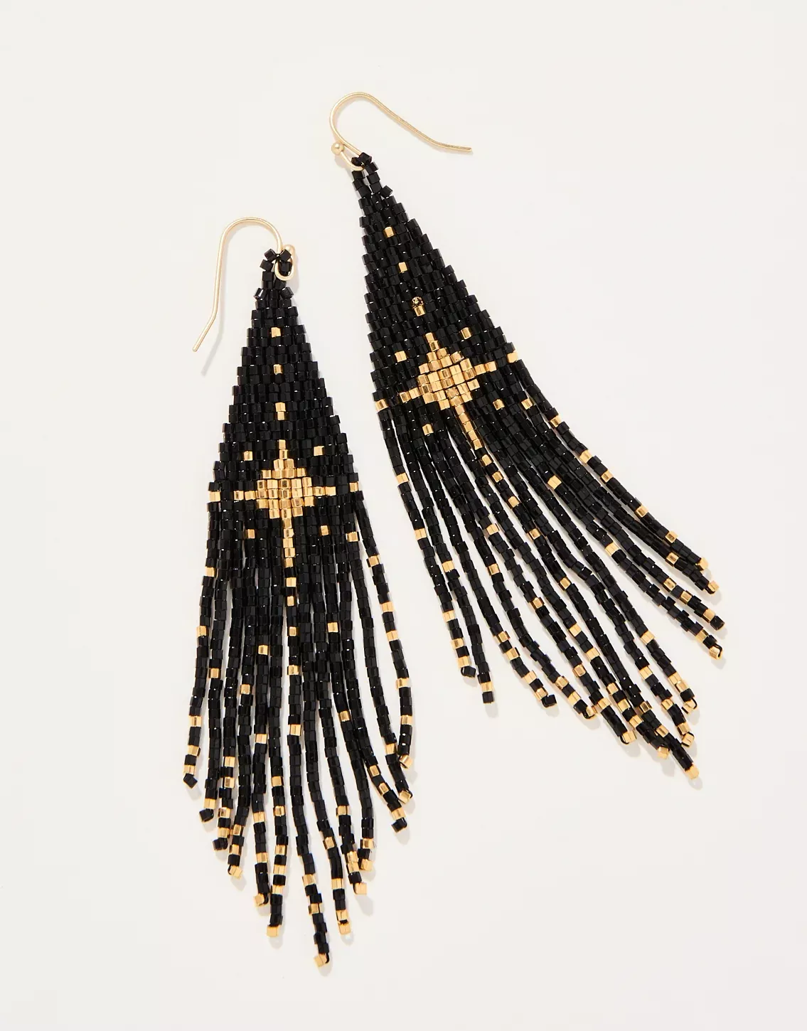 Bitty Bead Earrings Starry Night