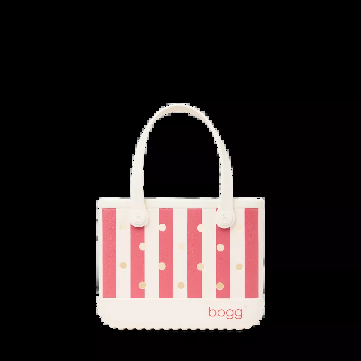 Bitty Bogg Bag - Capri Coral Stripe