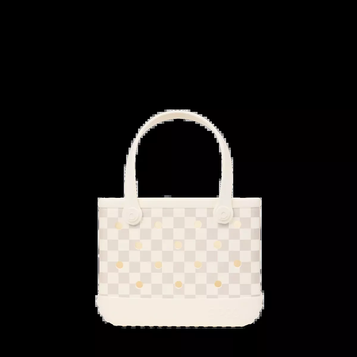 Bitty Bogg Bag - Checkered Coconut/Mushroom