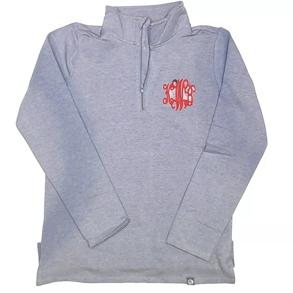 BLOOPER KIDS: Monogrammed Kids Pullover Sweatshirt