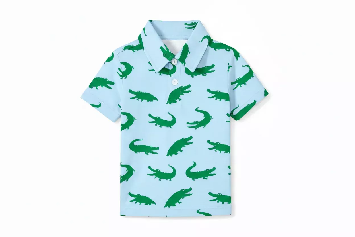 BLUE ALLIGATORS POLO SHIRT