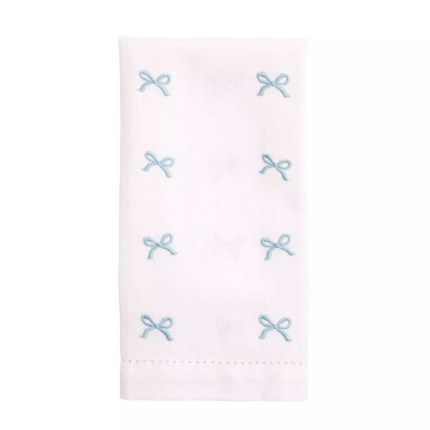 BLUE BOWS NAPKIN SET