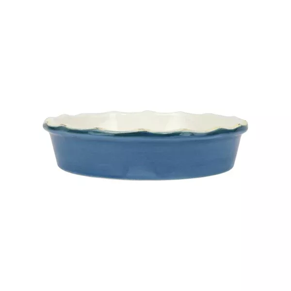 BLUE ITALIAN BAKER PIE DISH