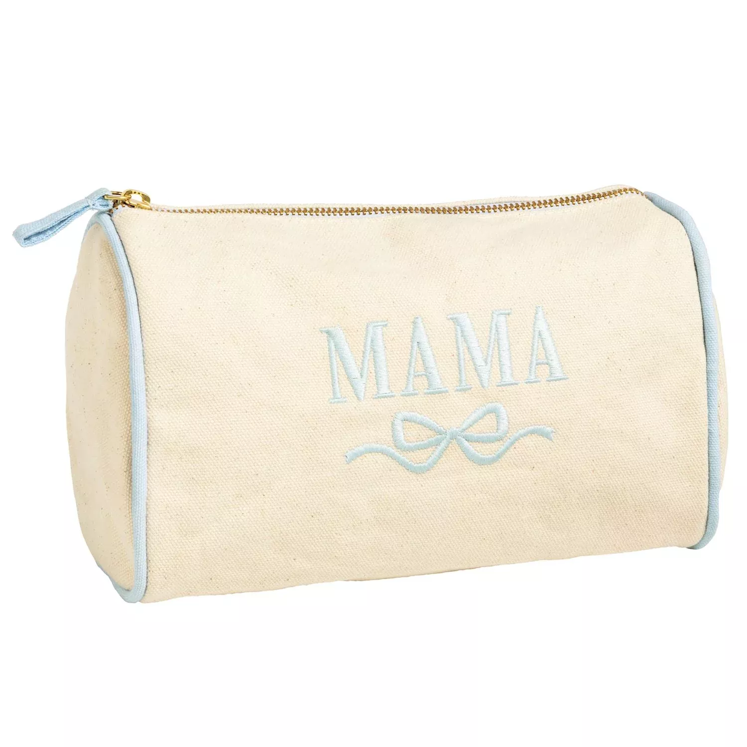 BLUE MAMA WITH BOW CANVAS CASE