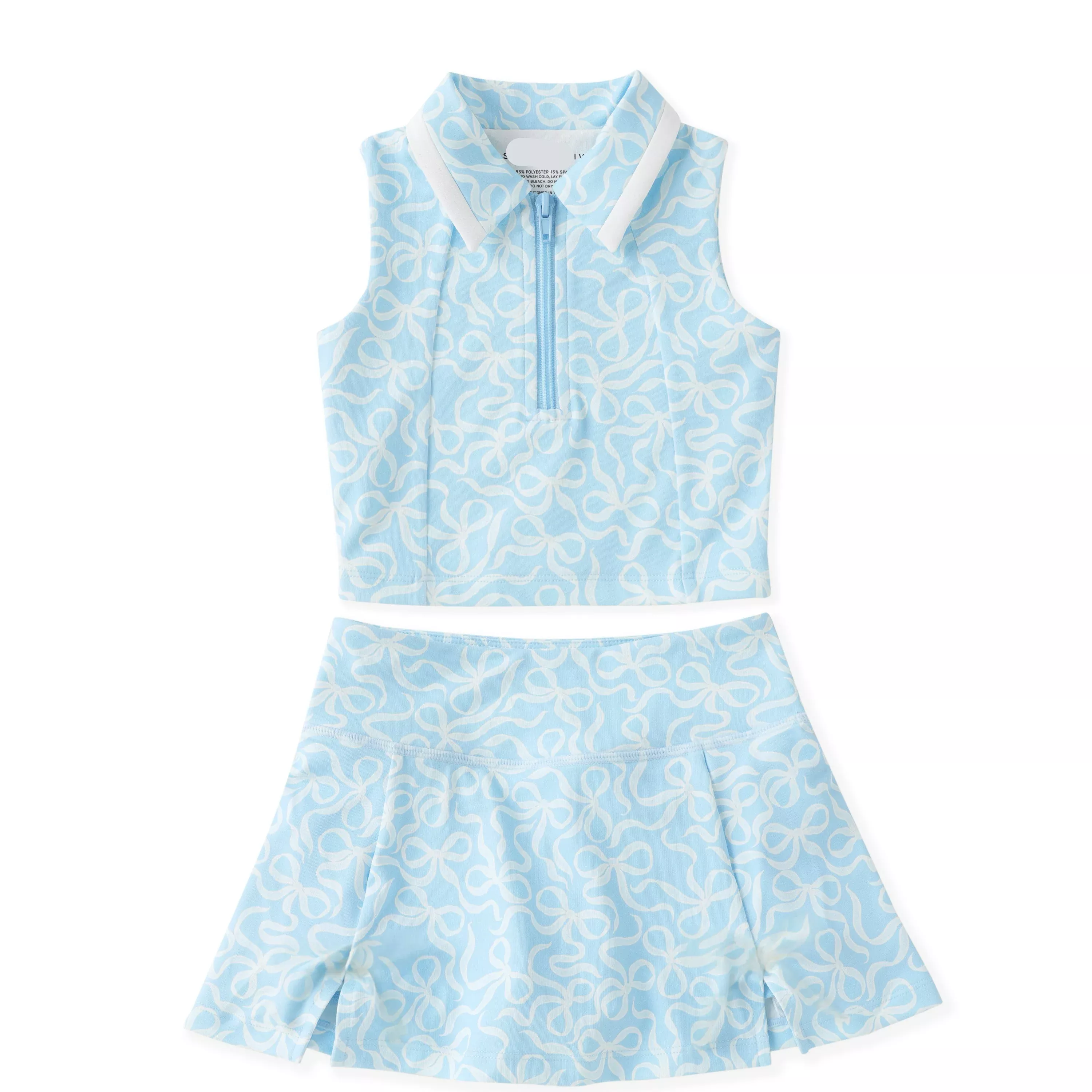 BLUE SKY BOW PROPER ACTIVEWEAR SET