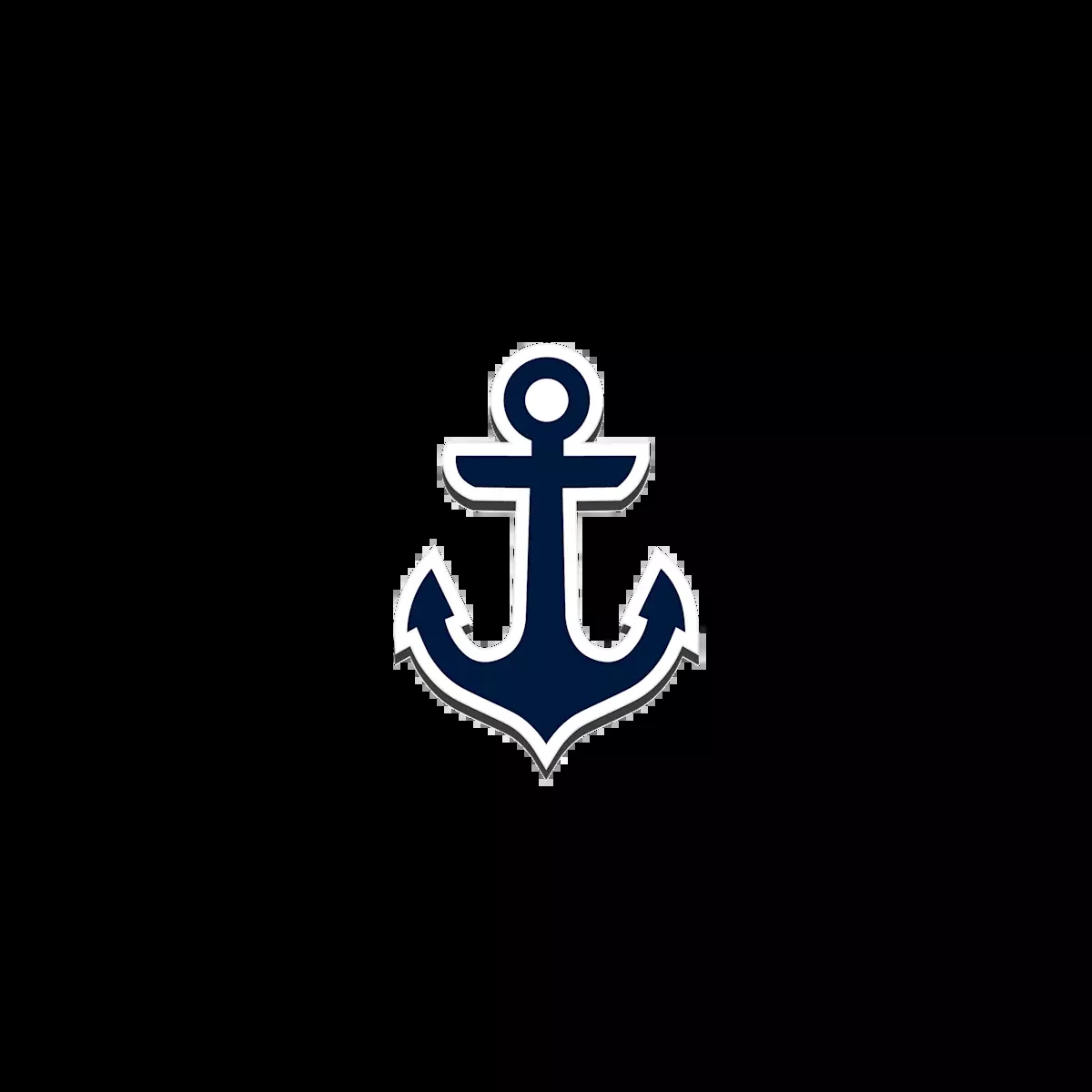 Bogg Bit - Navy Anchor