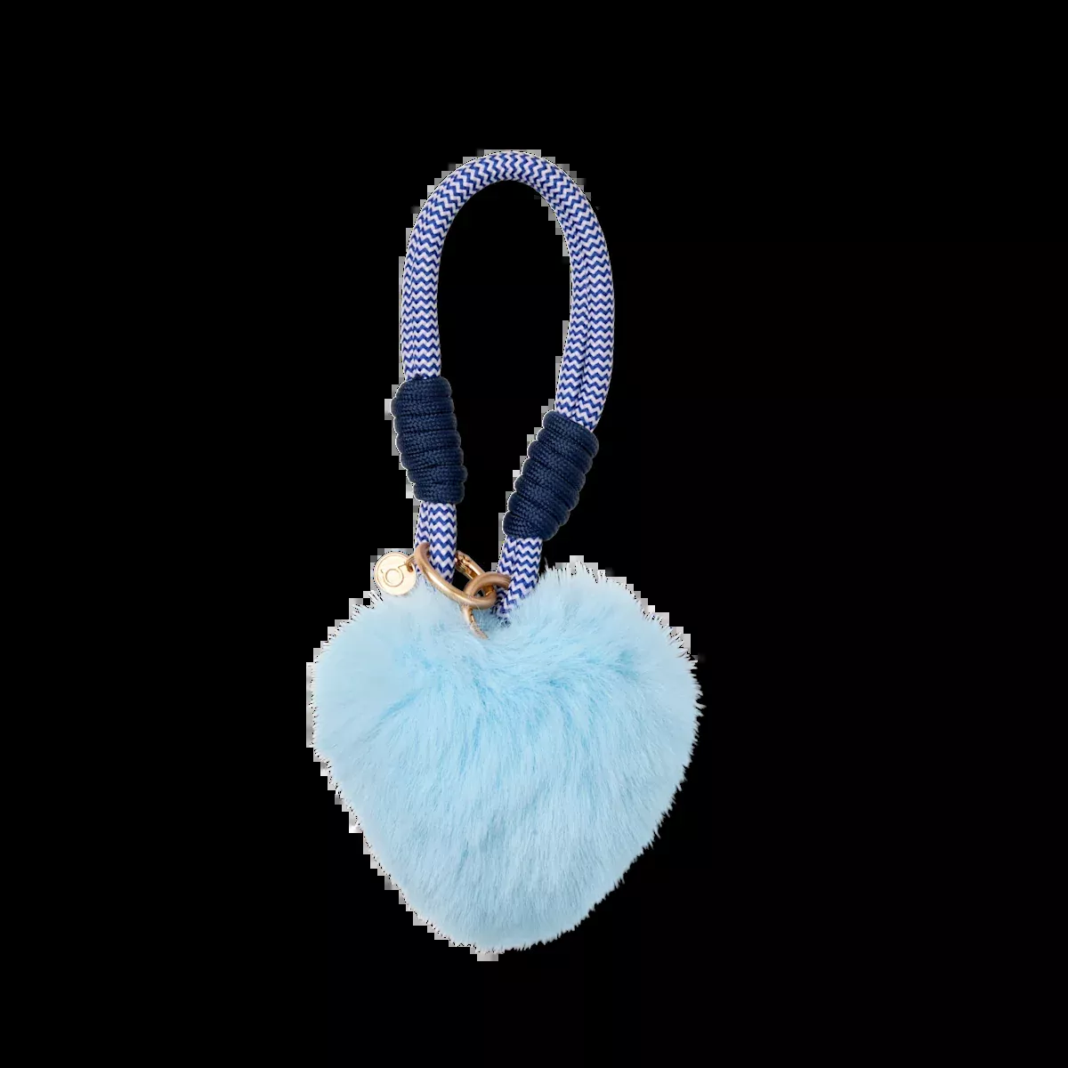 Bogg'd & Charmed - Blue Heart Pouf