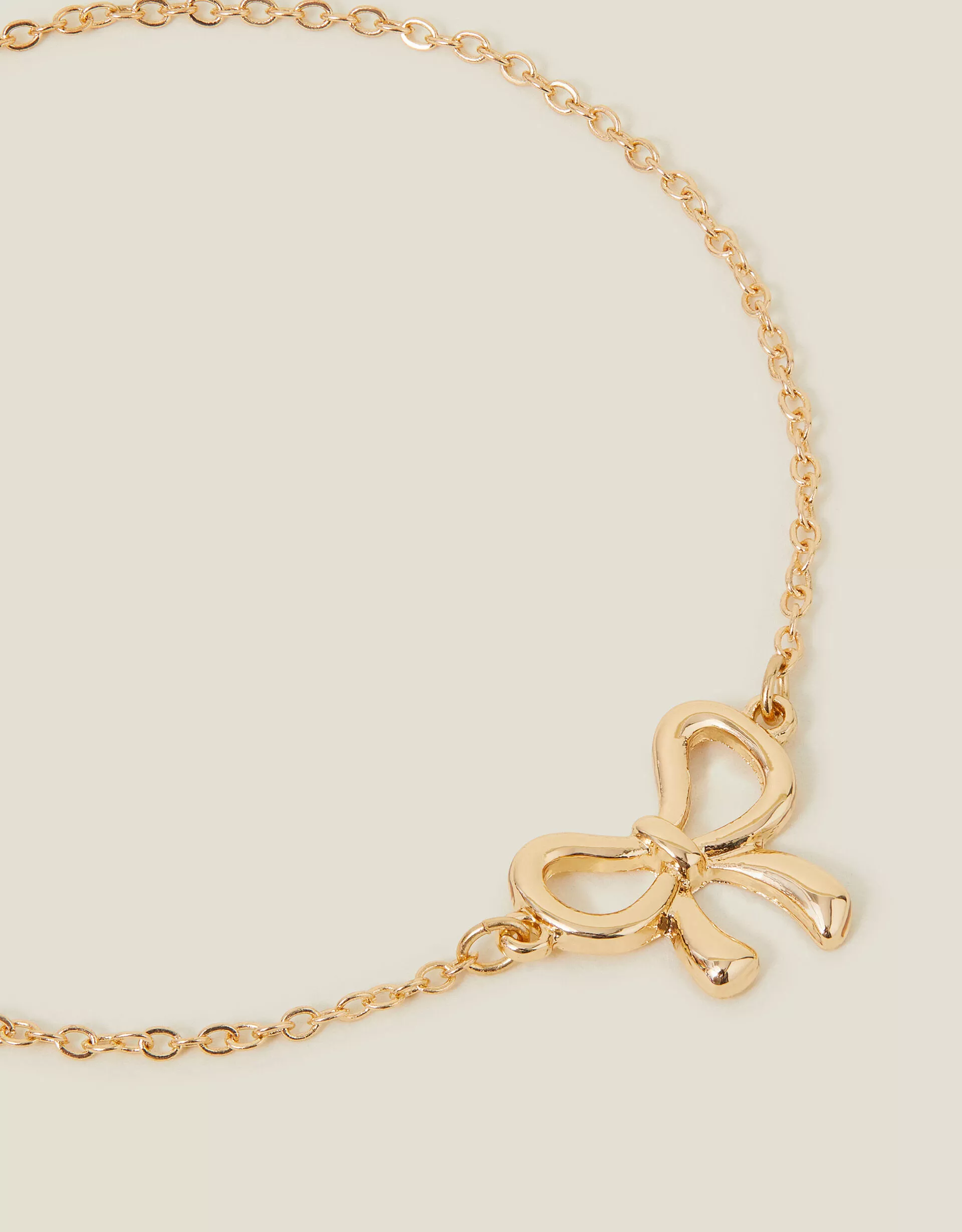 Bow Chain Bracelet