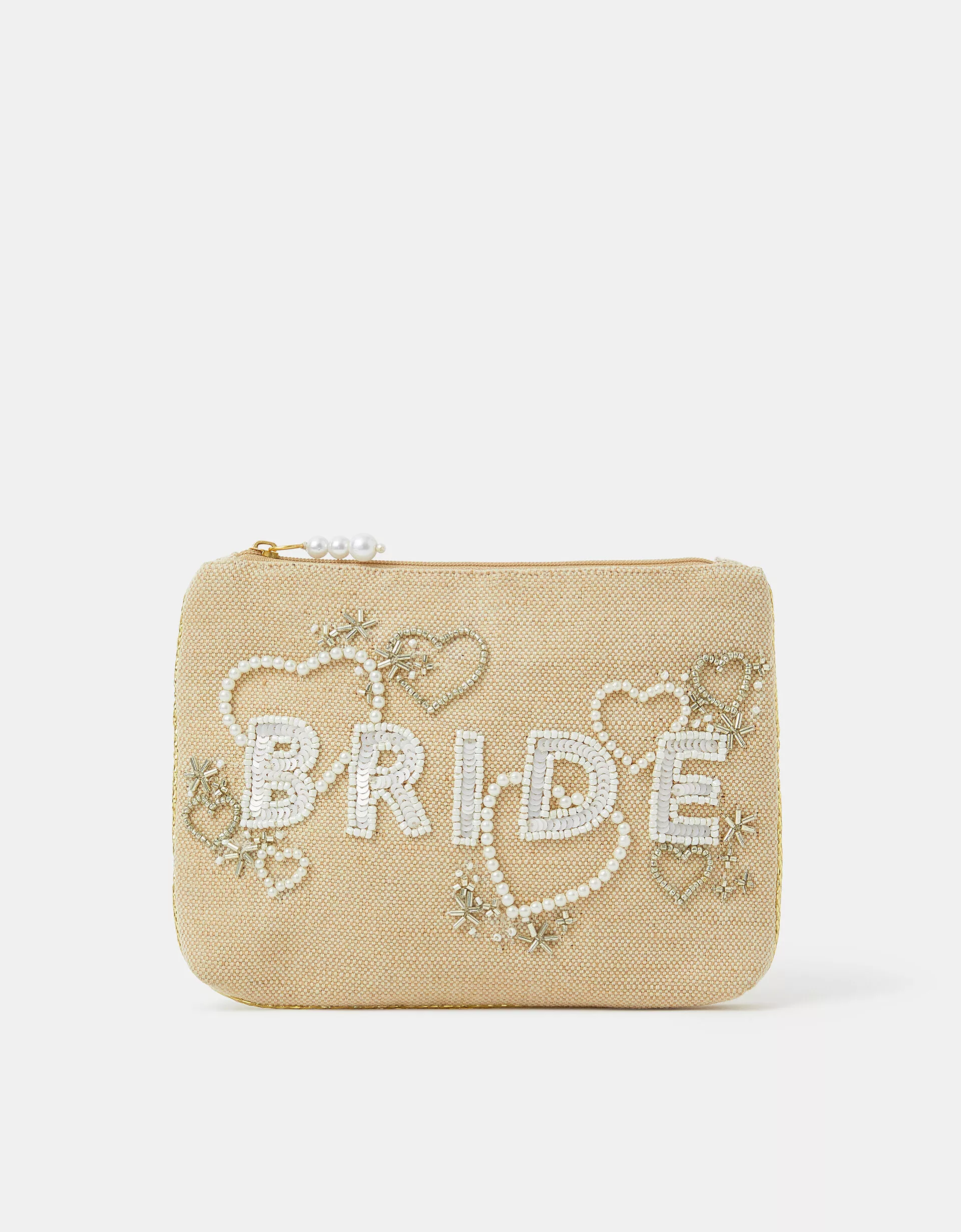 Bride Canvas Pouch