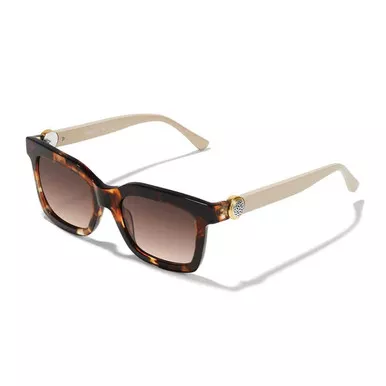 Brighton Ferrara Two Tone Tortoise Beige Sunglasses