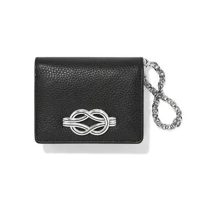 Brighton Interlock Harmony Leather Crossbody Wallet