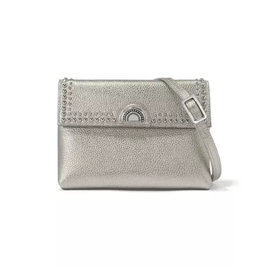 Brighton Joy Titanium Mini Crossbody Bag Purse