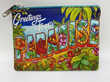 Brighton Paradise Postcard Travel Pouch