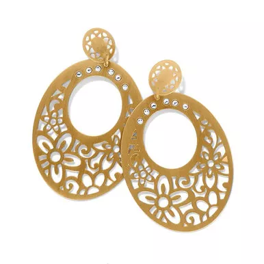 Brighton Posh Garden Drop Gold Earrings