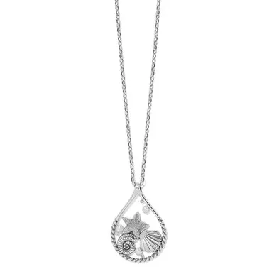 Brighton Sea Dreamer Silver Convertible Necklace