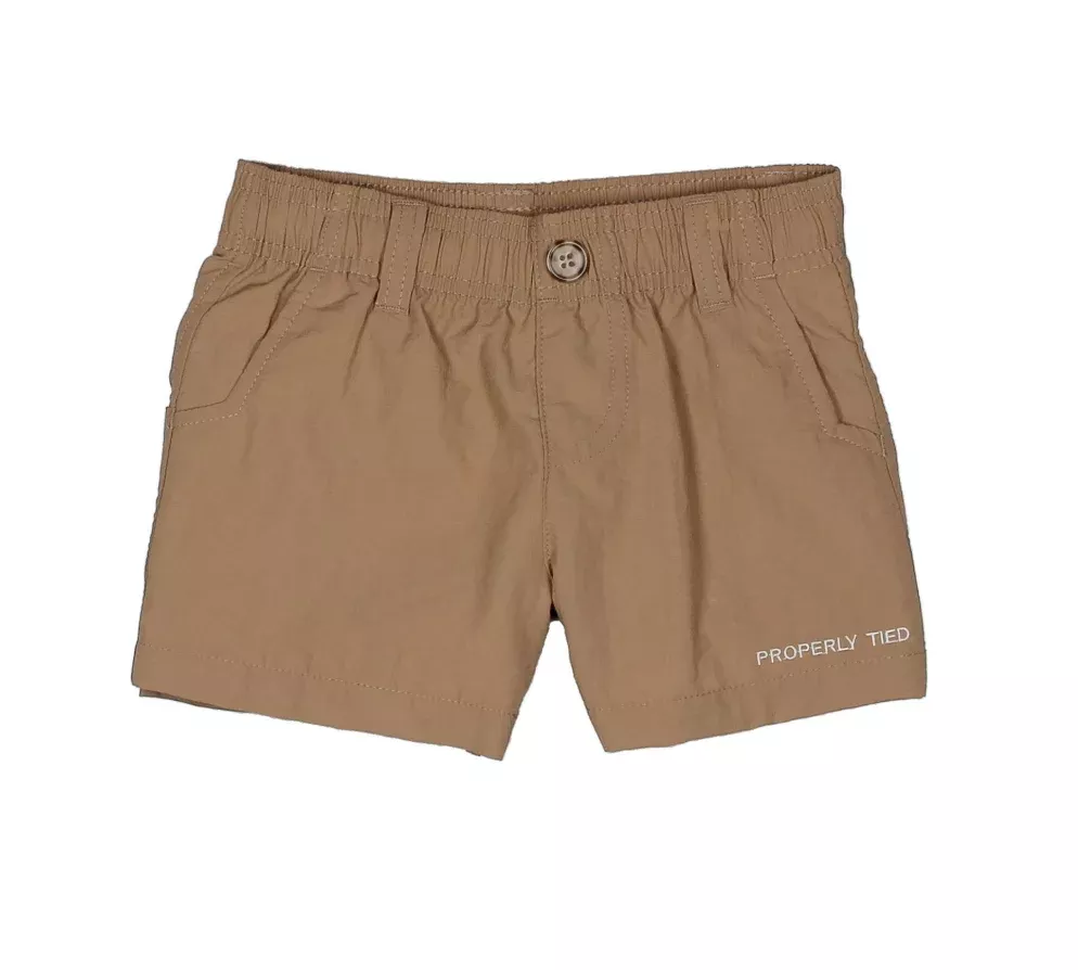 CAMEL MALLARD SHORTS