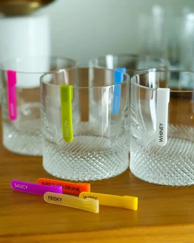 CapaBunga Stemless Glass Slogan Glasswhere Identifier