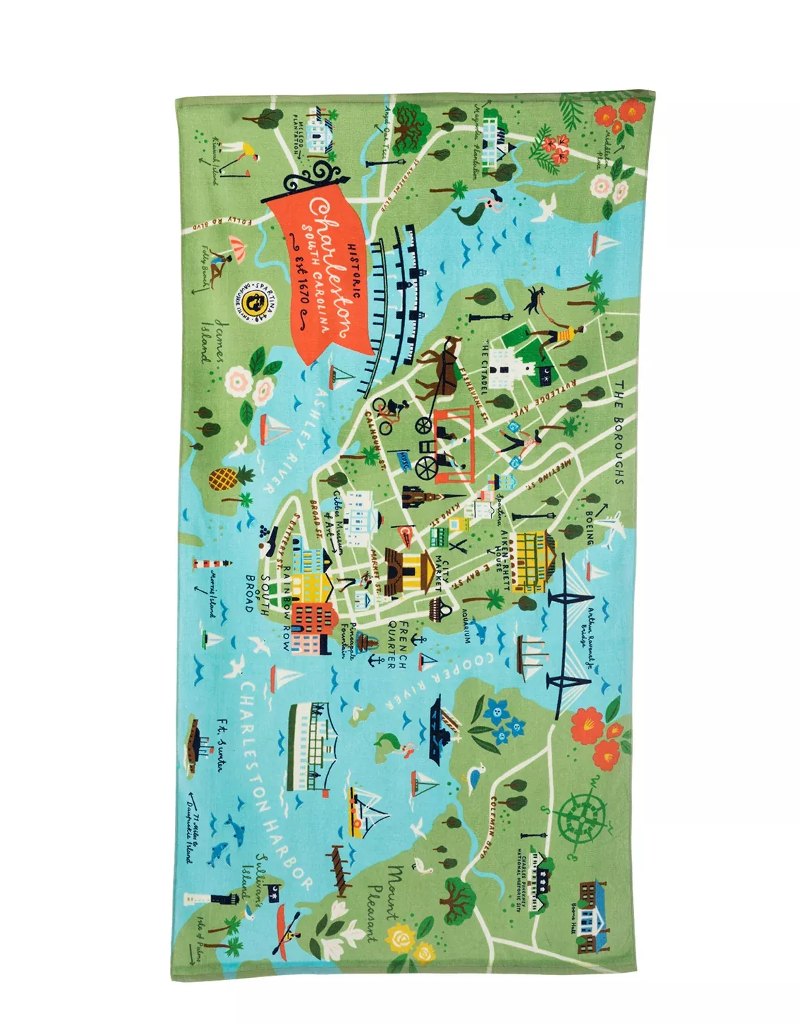 Charleston Beach Towel