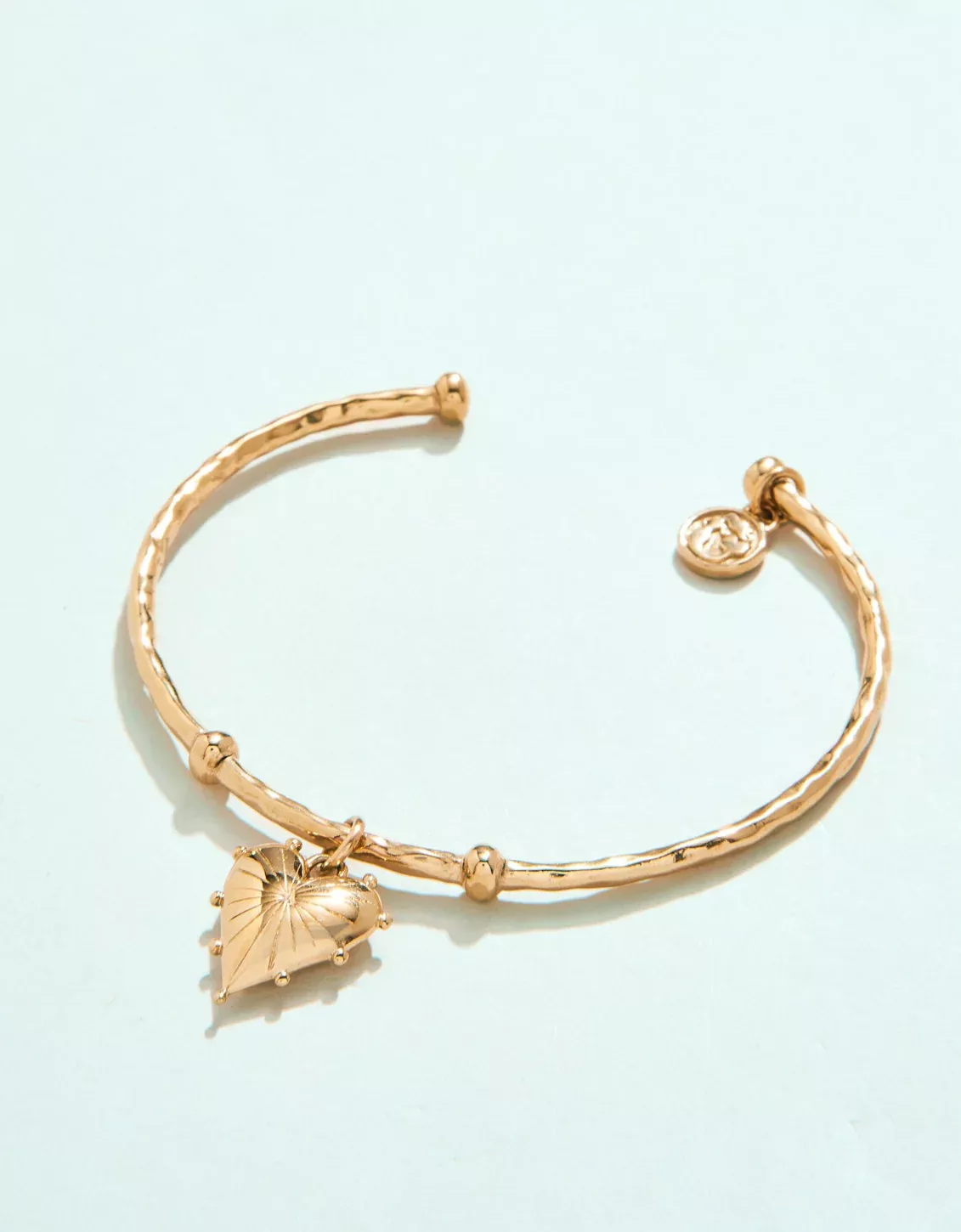 Charming Cuff Brilliant Heart