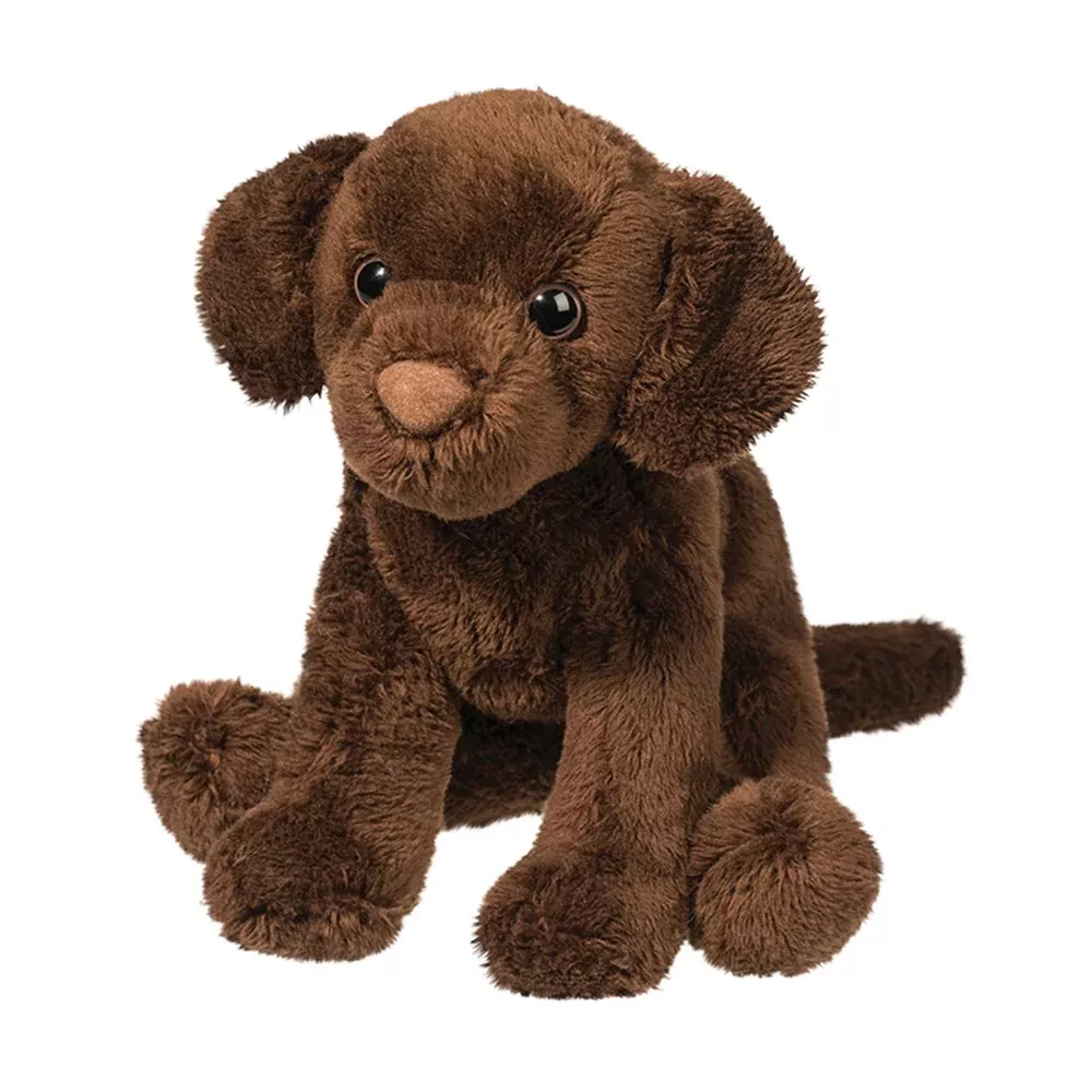 CHOCOLATE LAB STUFFED ANIMAL