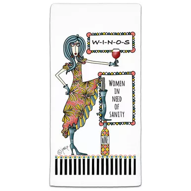 CJ Bella Winos Flour Sack Towel